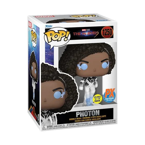 The Marvels Photon Glow-in-the Dark Funko Pop! Vinyl Figure