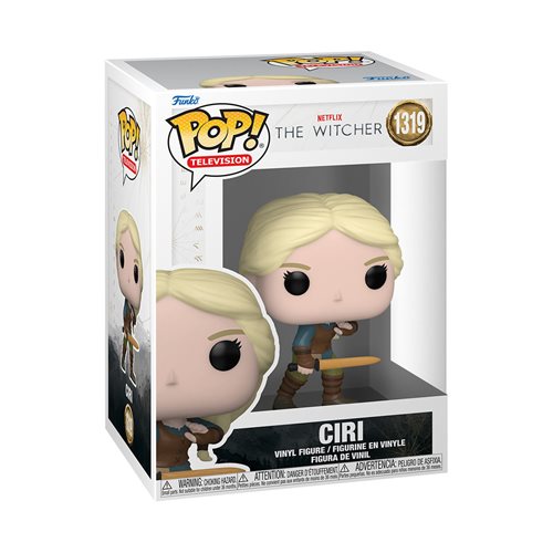 The Witcher Ciri with Sword Pop! Vinyl Figure