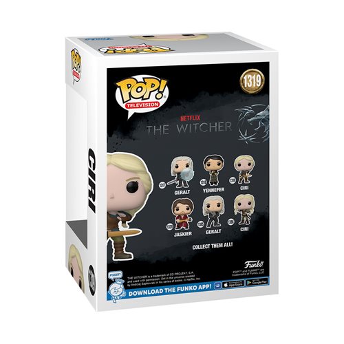 The Witcher Ciri with Sword Pop! Vinyl Figure