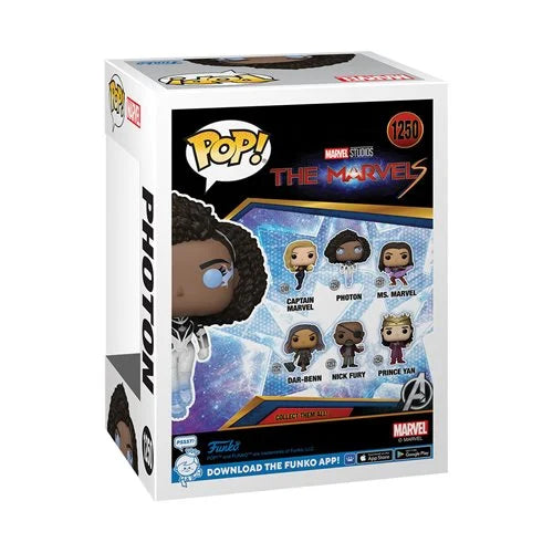 The Marvels Photon Glow-in-the Dark Funko Pop! Vinyl Figure