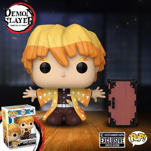 Demon Slayer Zenitsu Protecting Nezuko's Box Funko Pop! Vinyl Figure