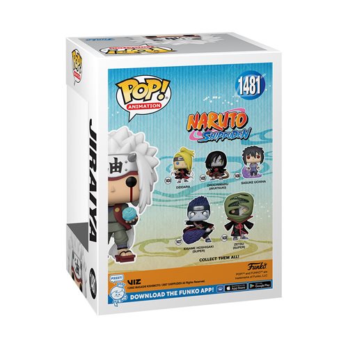 Naruto: Shippuden Jiraiya with Rasengan Glow-in-the-Dark Funko Pop! Vinyl Figure