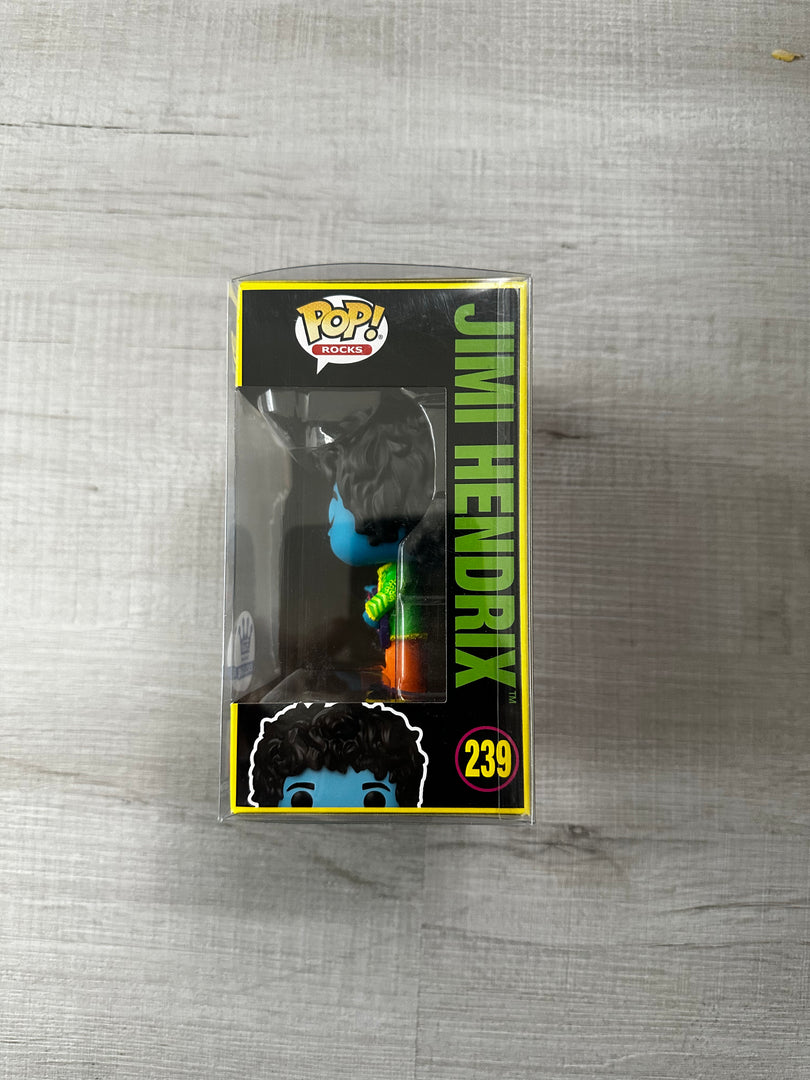 Funko Exclusive Jimi Hendrix Blacklight Pop! Vinyl Figure