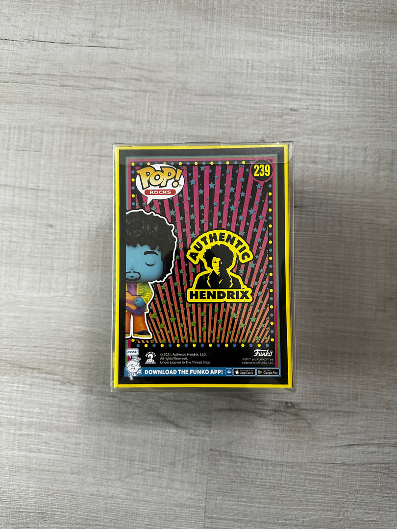 Funko Exclusive Jimi Hendrix Blacklight Pop! Vinyl Figure