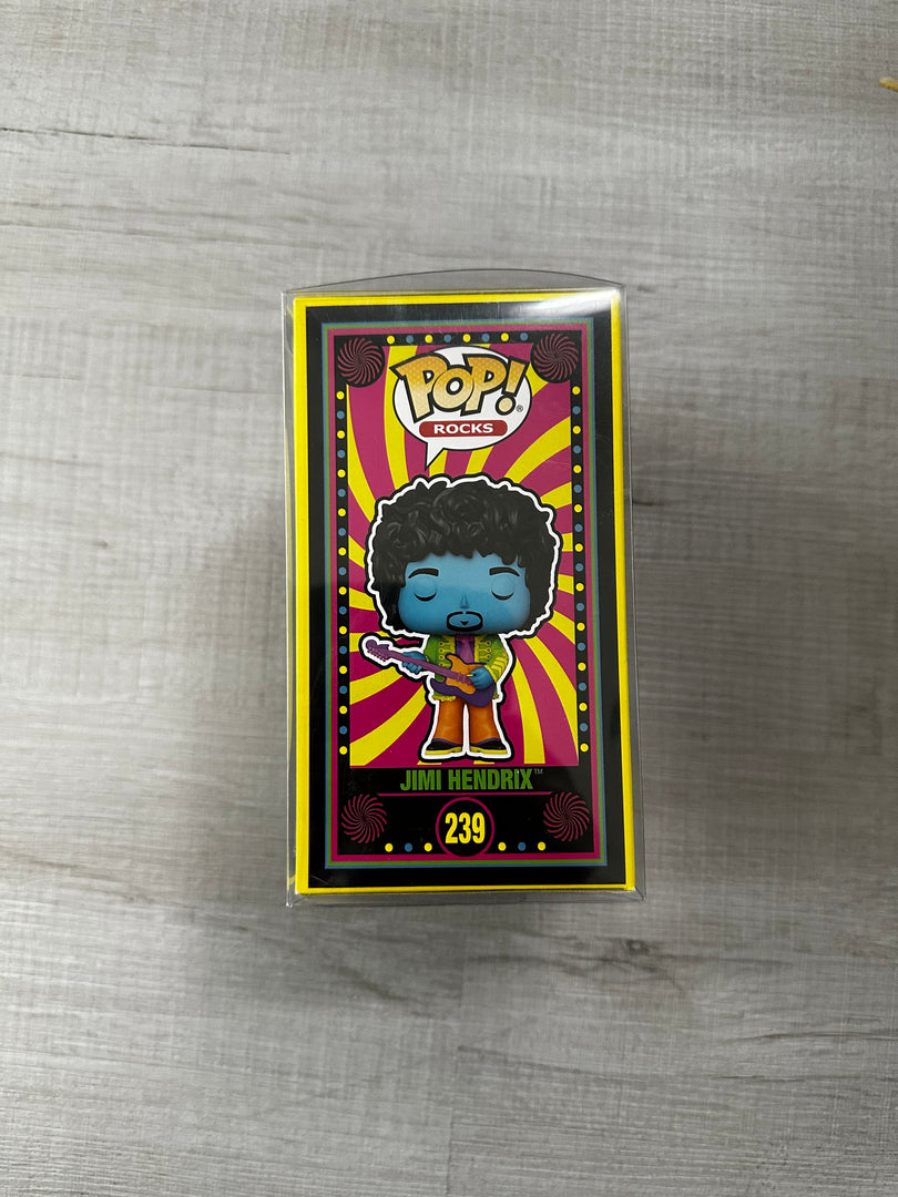 Funko Exclusive Jimi Hendrix Blacklight Pop! Vinyl Figure