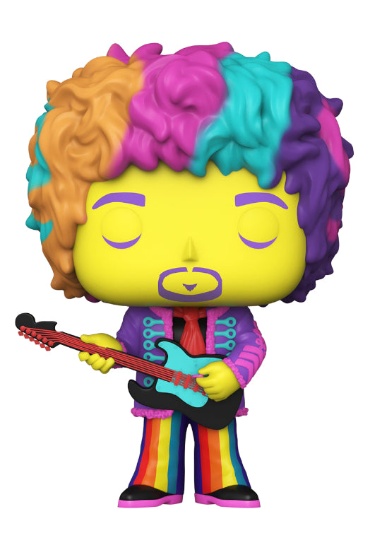 Jimi Hendrix Blacklight Pop! Vinyl Figure