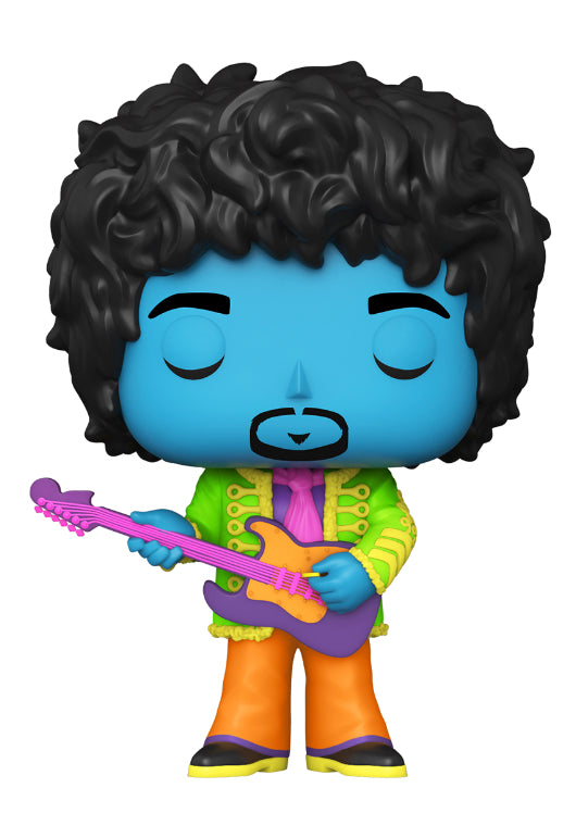 Funko Exclusive Jimi Hendrix Blacklight Pop! Vinyl Figure