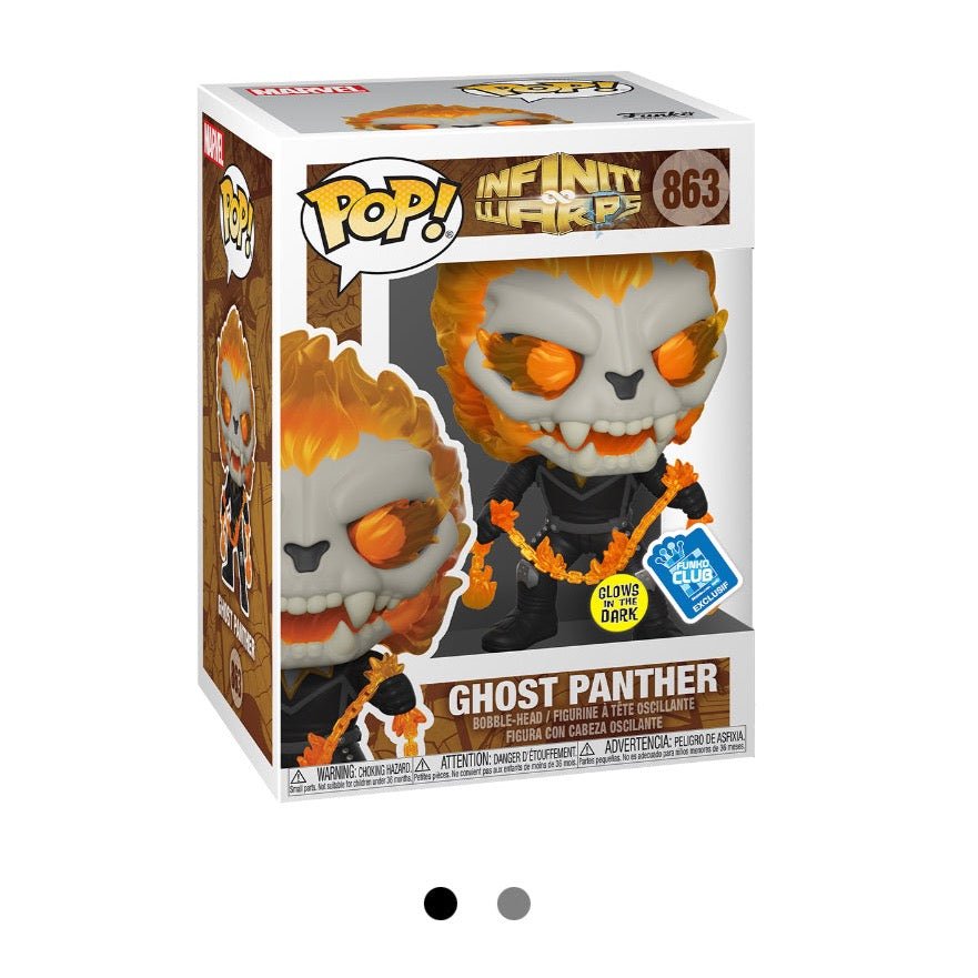 Infinity Wraps Ghost Panther Pop! Vinyl Figure